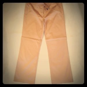 Dusty pink wide leg BeBe pants